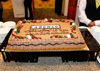 Virtuoso 25th birthday cake
