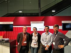 The Academic Network team at their booth