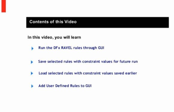 Video: How to Run DFM RAVEL Rules Through GUI