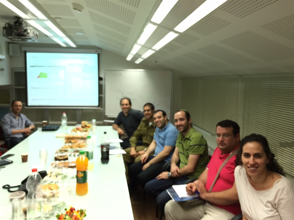  Students and professors from 5 Israeli Universities attended the Innovus workshop