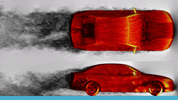 Unleashing Efficiency: Large Eddy Simulations Revolutionizing Vehicle Design