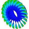 Assess Steam Turbine Blade Flutter Using Fidelity CFD FSI Simulations - Part I