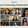 Congratulations to Cadence's 2023 Women in Technology Scholarship Recipients