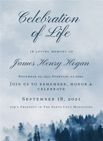 jim hogan's celebration of life