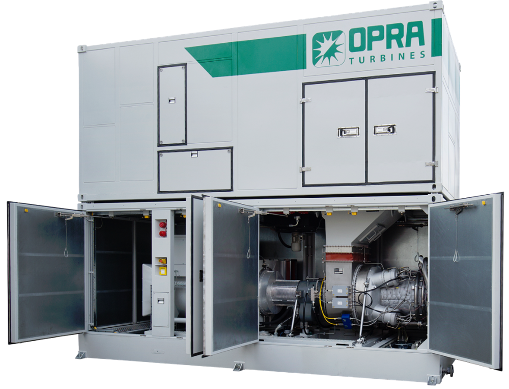  OPRA’s OP16 gas turbine generator set