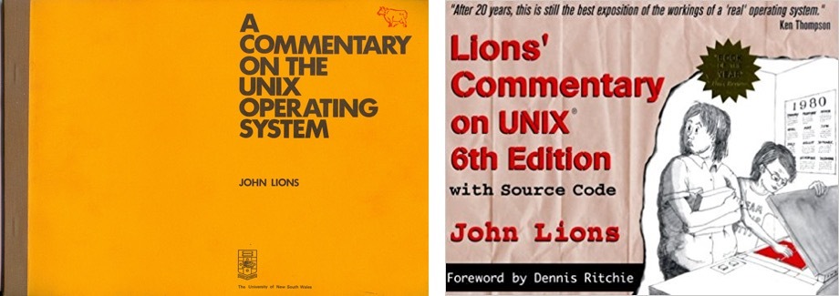 lions commentary on unix