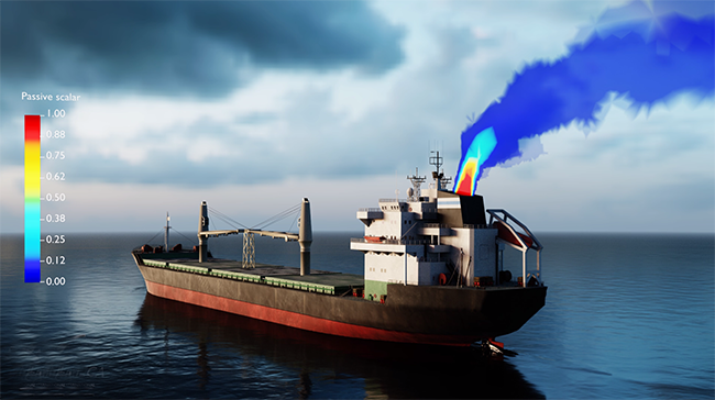 CFD Simulation of Ship Smoke Evacuation