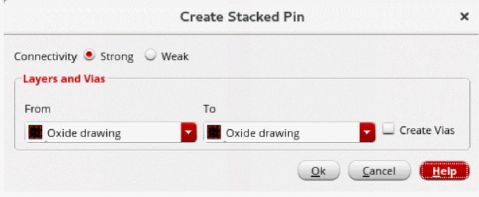  Create Stacked Pin Form
