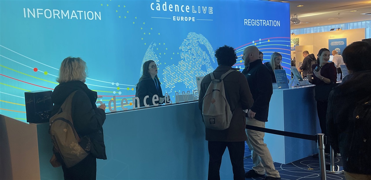 The information desk at CadenceLIVE Europe