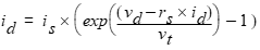 Diode Current Equation