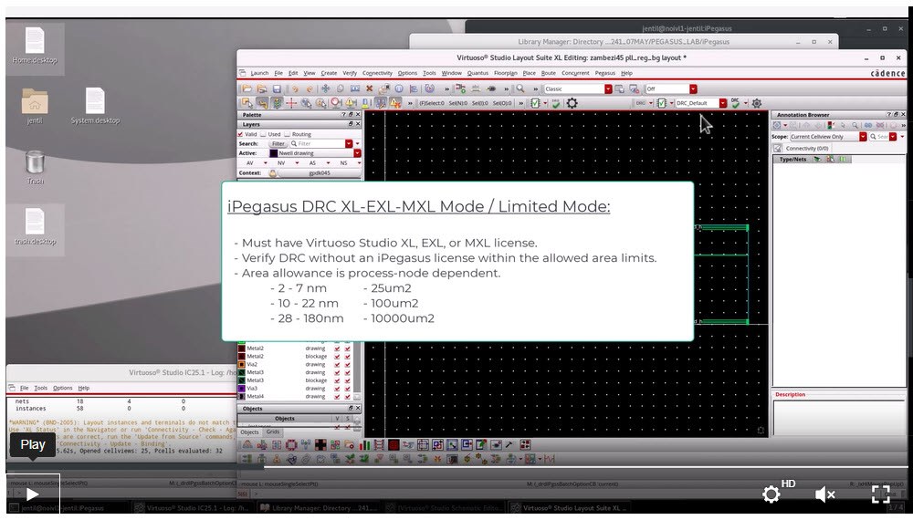 Demo: How to Run iPegasus DRC – Without an iPegasus License? (Video)