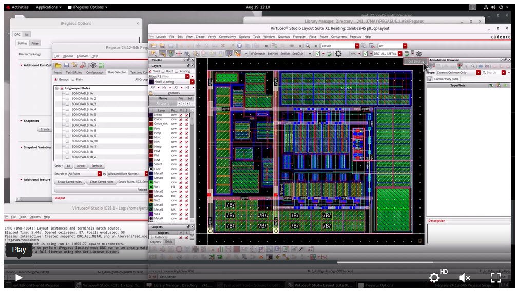 Demo: How to Set Up and Run iPegasus DRC in Full Mode? (Video)