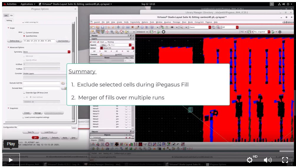 Demo: iPegasus Fill - How to Exclude Cells and Merge Fills? (Video)