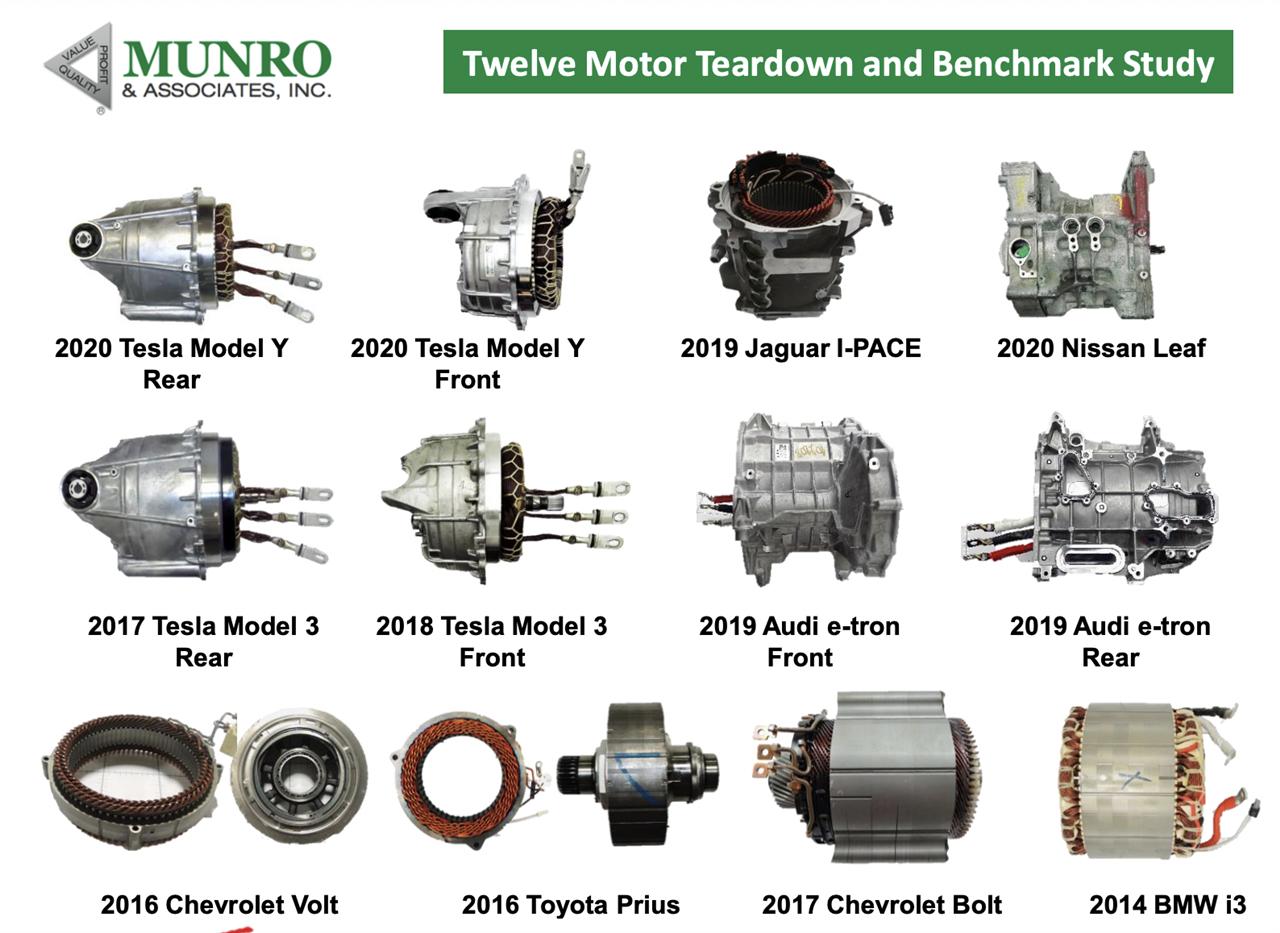 munro report on electric motors