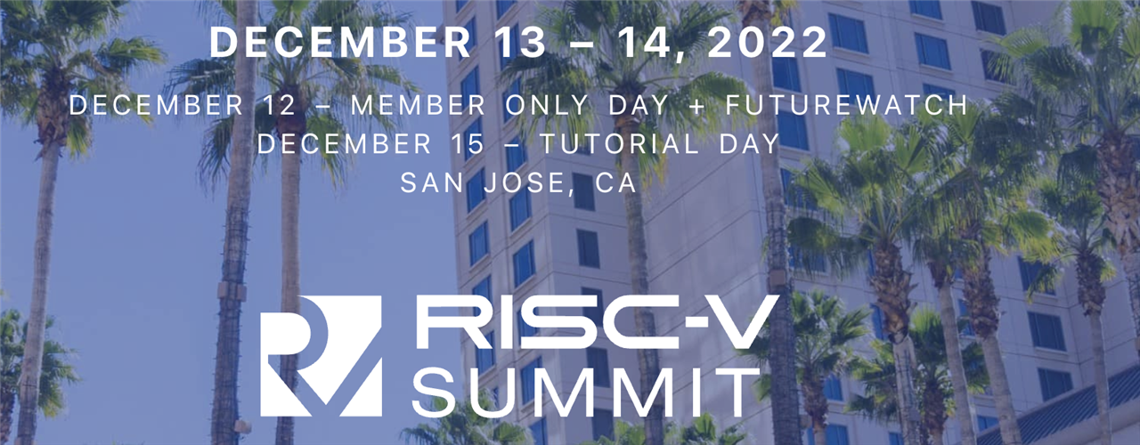 risc-v summit 2022 banner