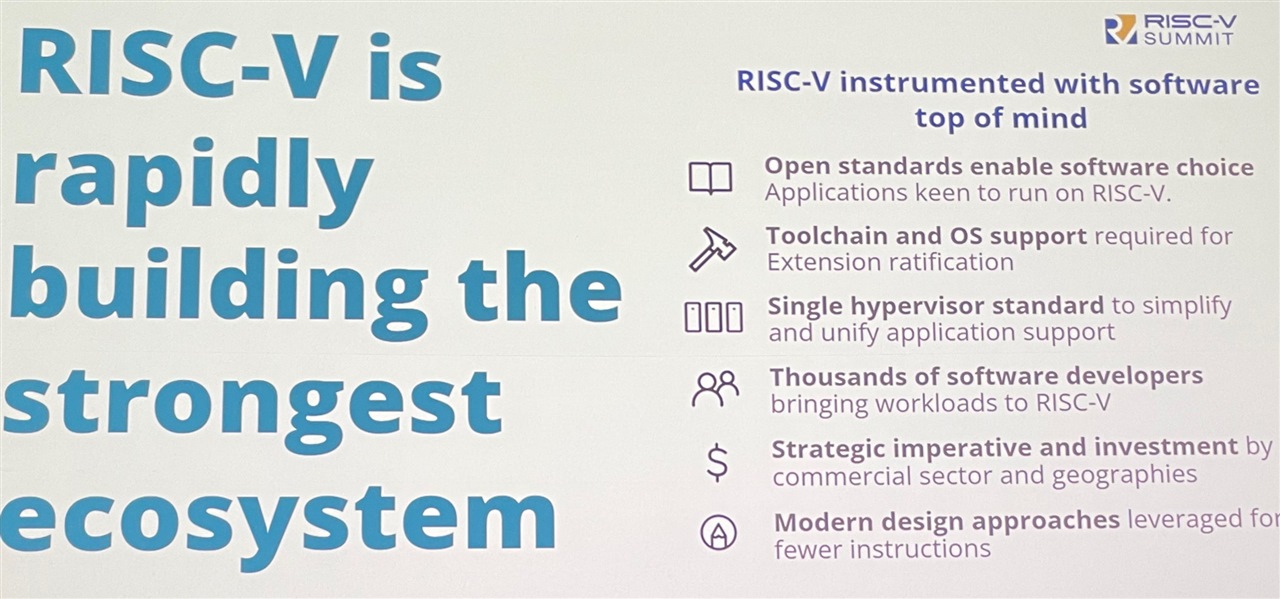 risc-v is rapidly building the strongest ecosystem