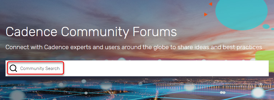 cadence_forum_search