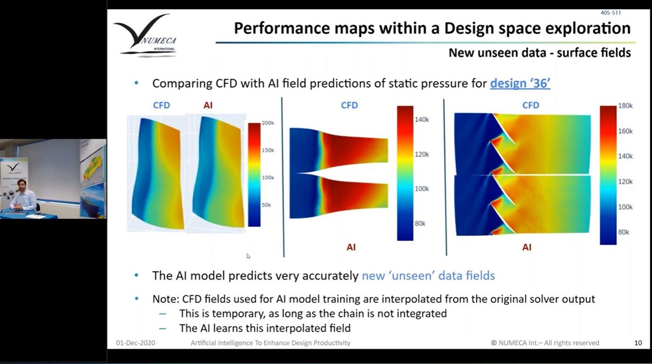 On-Demand screenshot Artificial Intelligence (AI) applied to CFD