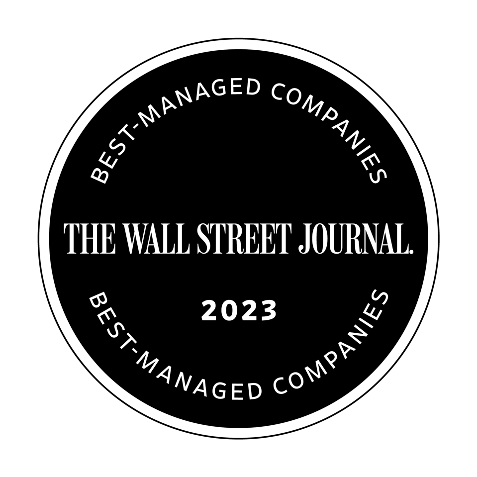 Wall Street Journal Best Managed Companies 2023 Award