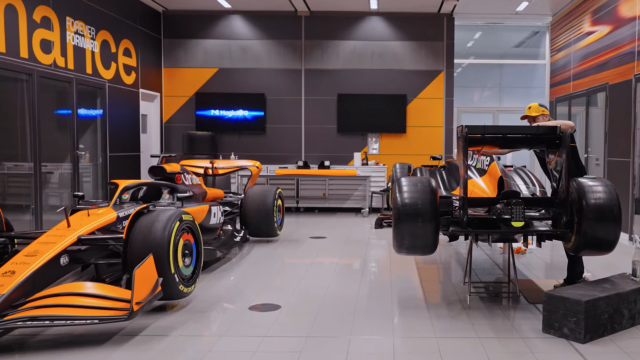 McLaren's F1 cars