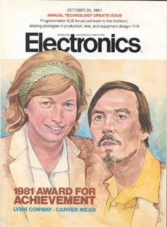 Mead and Conway win 1981 Electronics award for achievement