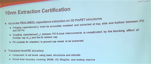 Slide: 10nm Extraction Certification Requirements