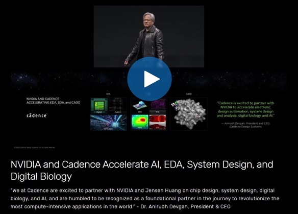 NVIDIA and Cadence - AI EDA