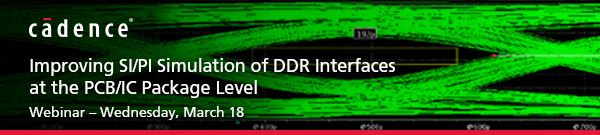 DDR SDRAM SI PI Simulation