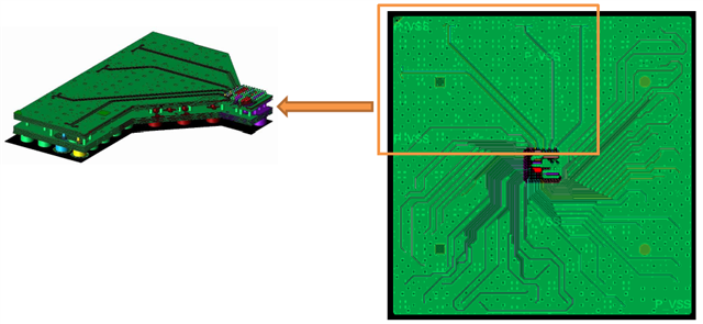 A design flow example of extraction of an IC package for data center applications that requires 3D modeling of a 5G interface