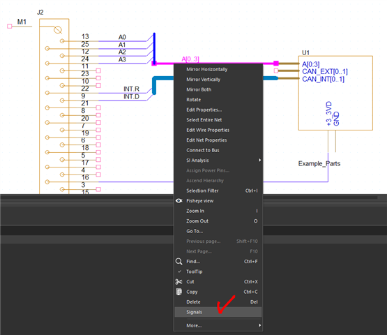How to explore net name connected with netgroup in OrCAD Capture - PCB