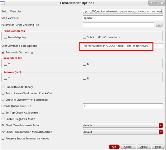 about-user-command-line-options-in-environment-options-custom-ic-design-cadence-technology