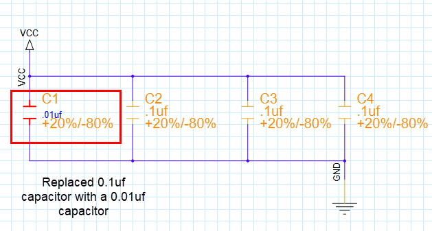  part on schematic