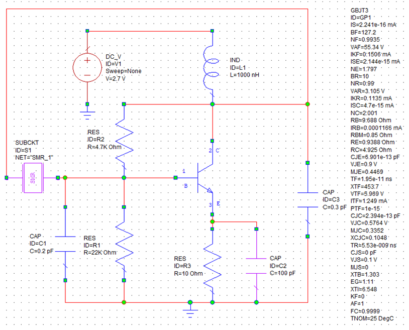 Pierce Oscillator Oscillates In LTspice But Not In AWR AWR Design Pierce Oscillator Oscillates In LTspice But Not In AWR AWR Design